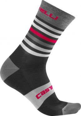 Castelli Gregge 15 sock black/red men 