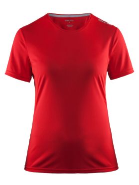 Craft Mind short sleeve running shirt red women 