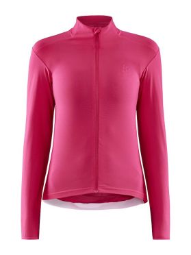 Craft Advanced bike Essence jersey long sleeve pink woman 