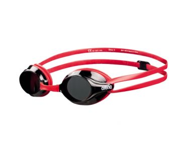 Arena Drive 3 swimming goggles smoke black/red 