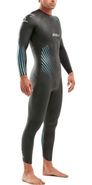 2XU P:1 Propel full sleeve wetsuit black/blue men 