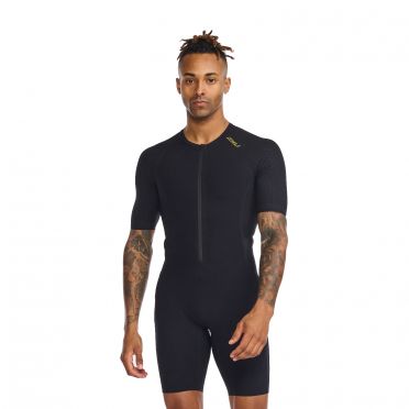 2XU Light speed tech trisuit short sleeve black men 