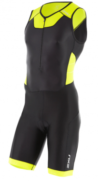 2XU X-vent Trisuit Front Zip black/yellow men 
