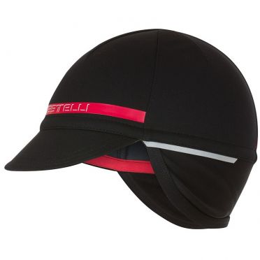 Castelli Difesa 2 cap under helmet black/red 
