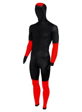 Craft Skate speed suit colorblock black/red unisex 