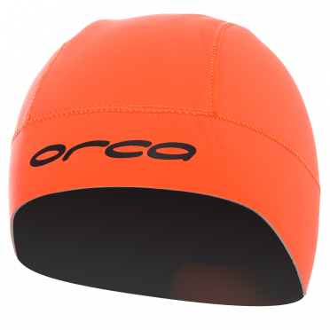 Orca Neoprene swim hat orange 