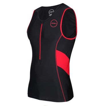 Zone3 Activate tri top sleeveless black/red men 