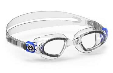 Aqua Sphere Mako clear lens goggles silver 