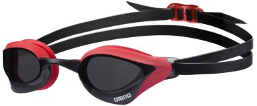 Arena Cobra Core Swipe swimming goggles gray/red 