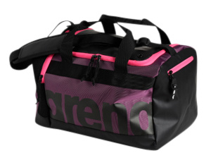 Arena Spiky 3 Duffle 40L swimming bag black/pink 