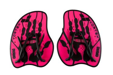 Arena Vortex Evolution hand paddles pink 