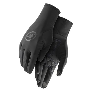 Asssos EVO winter cycling gloves black unisex 