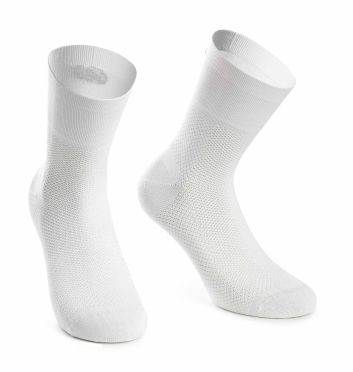 Assos GT cycling socks white unisex 