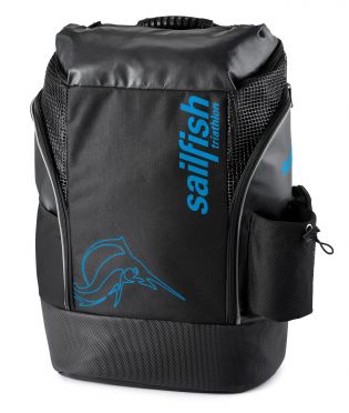 Sailfish Triathlon backpack cape town 35 liter black/blue 