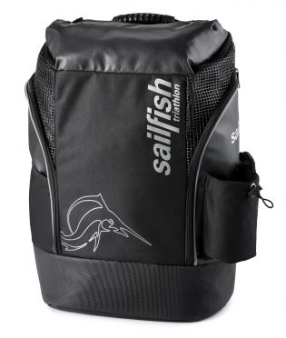 Sailfish Triathlon backpack cape town 35 liter black/silver 
