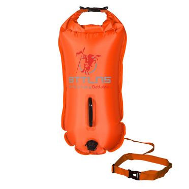 BTTLNS Saferswimmer buoy dry bag 28 liter Poseidon 1.0 Orange 