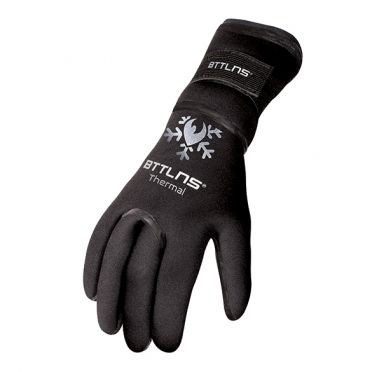 BTTLNS Neoprene thermal swim gloves Chione 1.0 silver 