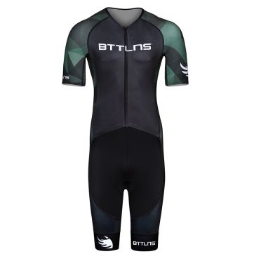 BTTLNS Typhon 2.0 SE trisuit short sleeve green men 