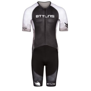 BTTLNS Typhon 2.0 SE trisuit short sleeve black/white men 