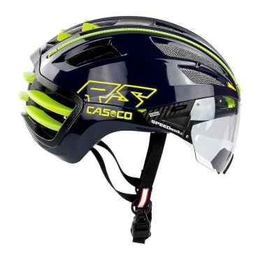 Casco SPEEDairo 2 RS cycling helmet blue/yellow 