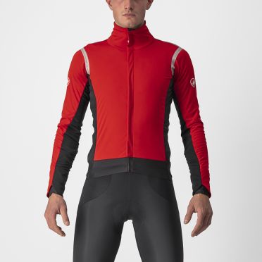 Castelli Alpha RoS 2 cycling jacket red men 