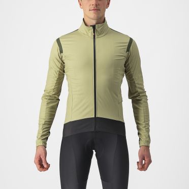 Castelli Alpha RoS 2 light cycling jacket green men 