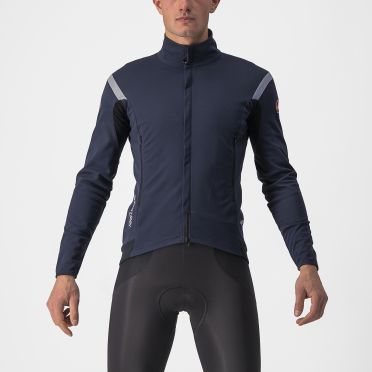 Castelli Perfetto RoS 2 long sleeve cycling jacket Belgian blue men 