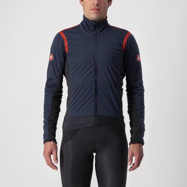 Castelli Alpha RoS 2 cycling jacket blue men 