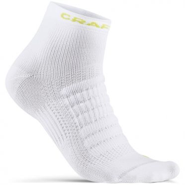 Craft Advanced Dry mid socks white 