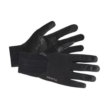 Craft All weather cycling gloves black unisex 