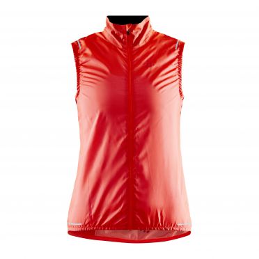 Craft Essence Light Wind cycling vest sleeveless pink woman 