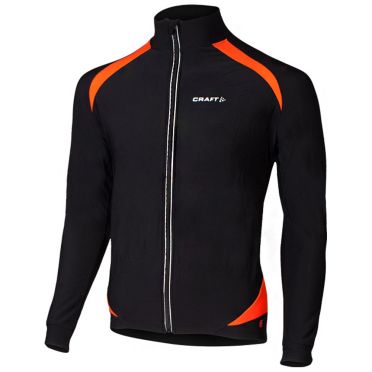 Craft Thermo XC skate jacket black/orange unisex 