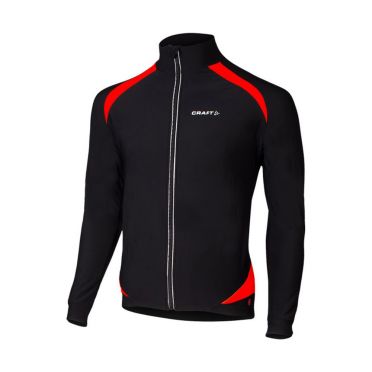 Craft Thermo XC skate jacket black/red unisex 