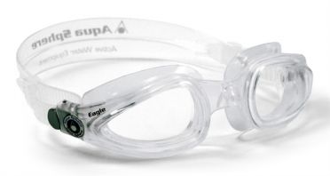 Aqua Sphere Eagle clear lens goggles silver 