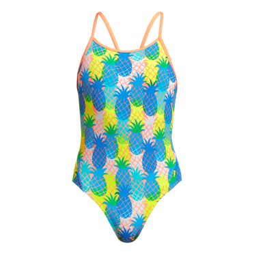 Funkita Juicy Fruit diamond back bathing suit girls 