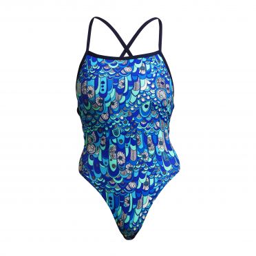 Funkita Wings Up strapped in bathing suit woman 
