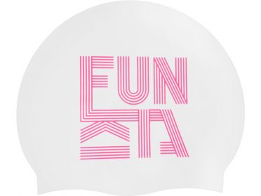 Funkita Silicone swimming cap Lined Up 