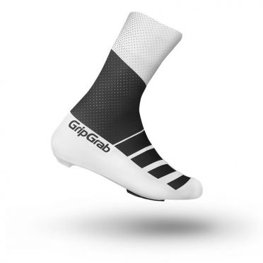 GripGrab RaceAero TT shoe cover black/white 