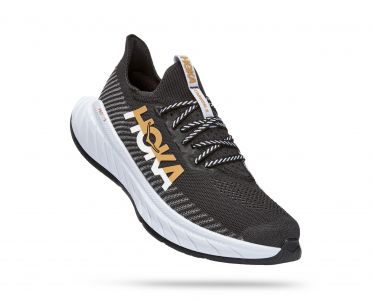 Hoka Carbon X 3 running shoes black/white men 