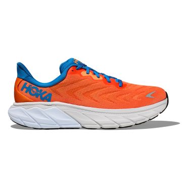 Hoka Arahi 6 running shoes orange men 