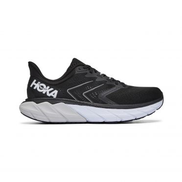 Hoka One One Arahi 5 running shoes black/white men 