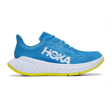 Hoka One One Carbon X 2 running shoes blue men 