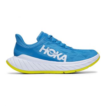 Hoka One One Carbon X 2 running shoes blue women 