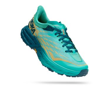 Hoka Speedgoat 5 running shoes blue woman 