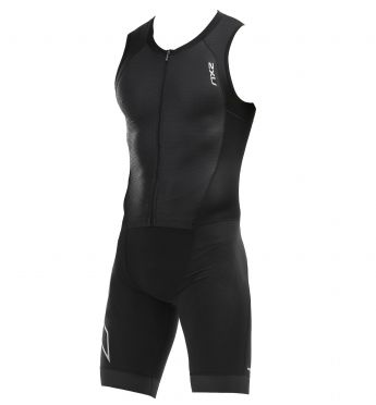 2XU Compression sleeveless trisuit black men 