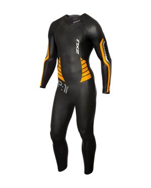 2XU P:1 Propel full sleeve demo wetsuit black/orange men size M 