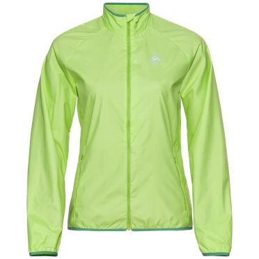 Odlo Essential Light running jacket green woman 