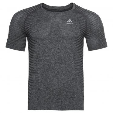 Odlo Essential Seamless running shirt sleeve gray men 