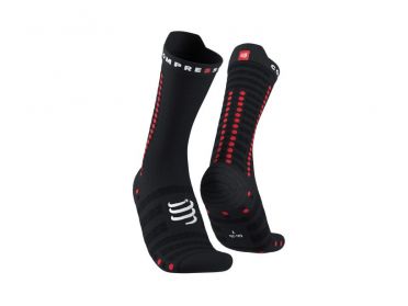 Compressport Pro racing v4.0 high cut running socks black 