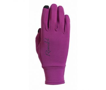 Roeckl Paulista winter cycling glove purple unisex 